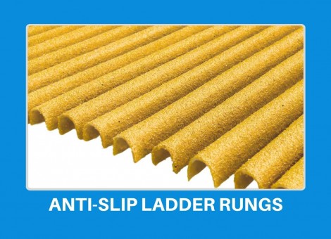 Anti-Slip Ladder Rungs