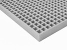 Open Mesh GRP Grating - Light Grey